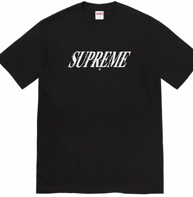 Tee XL 22FW sleeved Shot capital T-shirt logo black white and L S letter M short Slap 0924